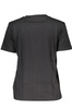 DAMSKI T-SHIRT Z KRÓTKIM RĘKAWEM CALVIN KLEIN CZARNY