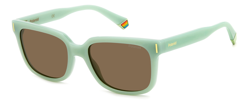 Okulary POLAROID PLD6191S1ED. Okulary przeciwsłoneczne, Kolor zielony. Unisex.