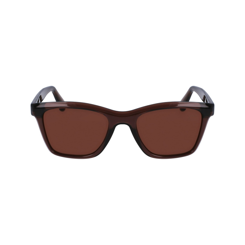 Okulary FERRAGAMO SF2001S-232. Okulary przeciwsłoneczne, Kolor brązowy. Unisex.
