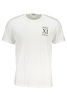 NIEBIESKI T-SHIRT MĘSKI Z KRÓTKIM RĘKAWEM BIKKEMBERGS