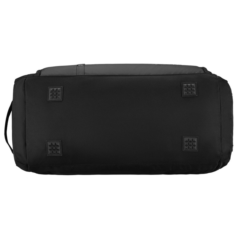 Sportowa torba treningowa z poliestru w czarnym kolorze - Peterson