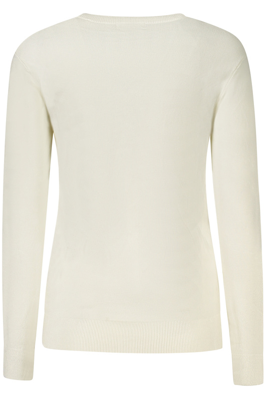 GUESS JEANS BIA�Y SWETER DAMSKI