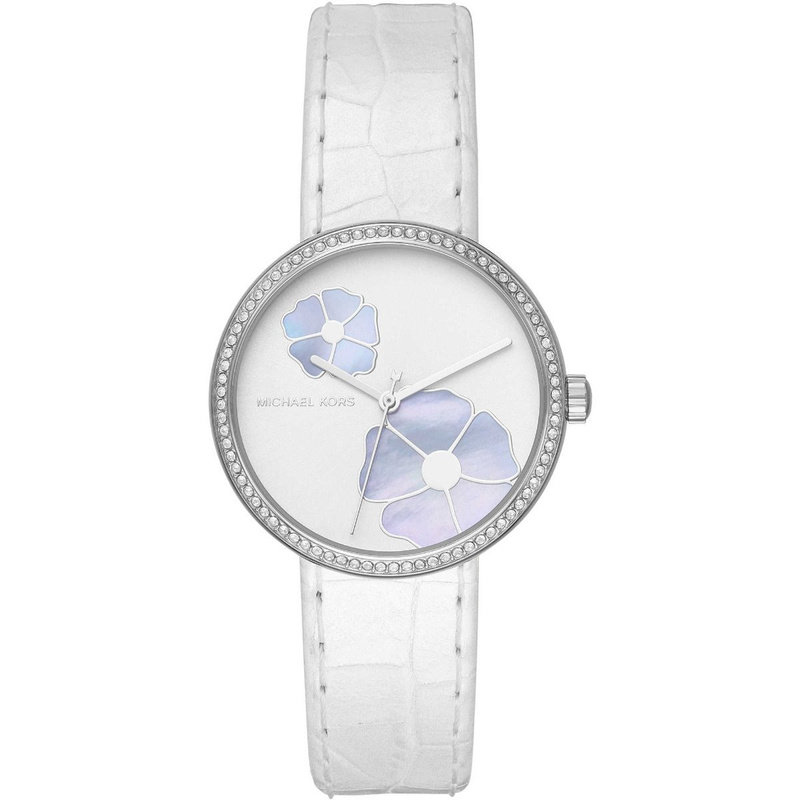 Zegarek MICHAEL KORS MK2716. Kwarcowy, Kolor biały fioletowy. Kobieta.