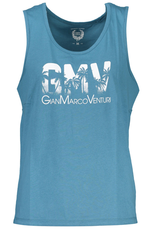 GIAN MARCO VENTURI MĘSKI NIEBIESKI TANK TOP