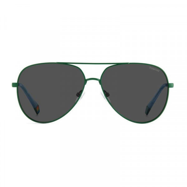 Okulary POLAROID PLD6187S1ED. Okulary przeciwsłoneczne, Kolor zielony. Unisex.