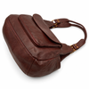 PELLE LAVATA Skórzana Torebka ShopperBag Na Ramię Vintage 3 Kieszenie