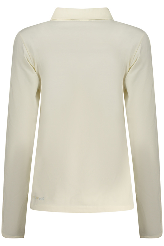 NORTH SAILS DAMSKA KOSZULKA POLO Z D�UGIM R�KAWEM W KOLORZE BIA�YM