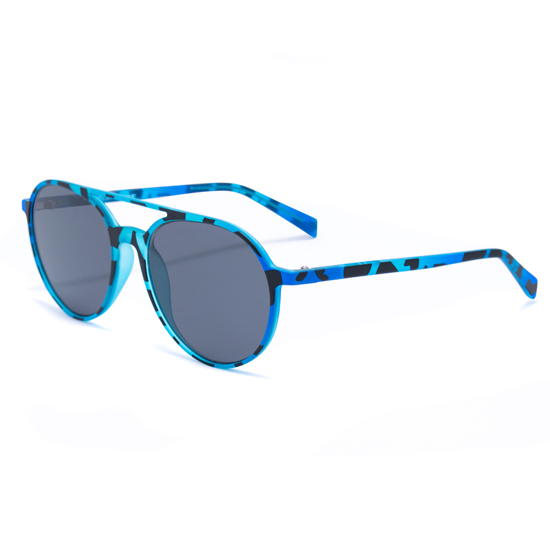 Okulary ITALIA INDEPENDENT 0038-147-027. Okulary przeciwsłoneczne, Kolor niebieski. Unisex.