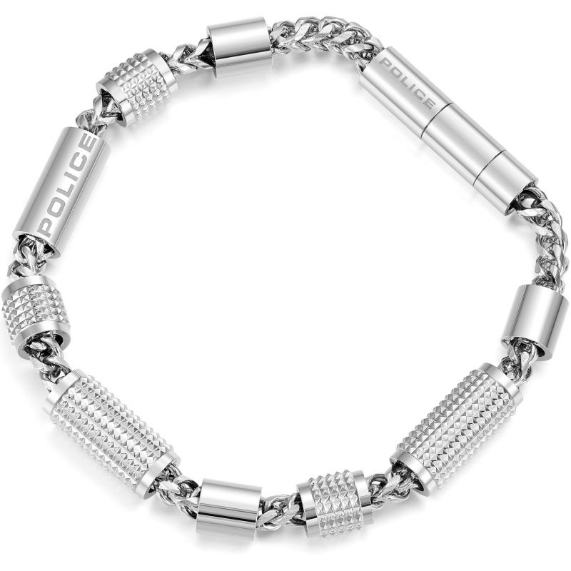 JEWELER'S POLICE PEAGB0001116. Bransoletka, Kolor szary. Mężczyzna.