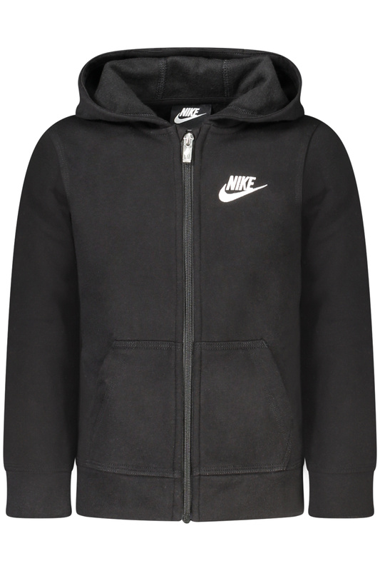 CZARNA BLUZA DZIECIĘCA NIKE Z ROZPINANYM NA ZAMEK