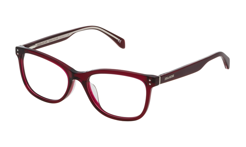 Okulary ZADIG&VOLTAIRE VZV161520AFD. Okulary, Kolor Shiny transp.raspberry. Kobieta.