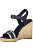 NIEBIESKIE BUTY SANDAŁÓW TOMMY HILFIGER DAMSKIE