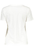 GUESS JEANS T-SHIRT Z KRÓTKIM RĘKAWEM DAMSKI BIAŁY