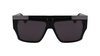 Okulary KARL LAGERFELD KLJ6148S-001. Okulary przeciwsłoneczne, Kolor czarny. Unisex.