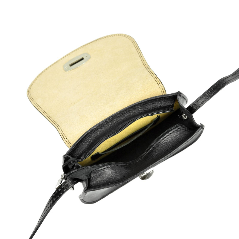 Klasyczna damska listonoszka skórzana Gregorio