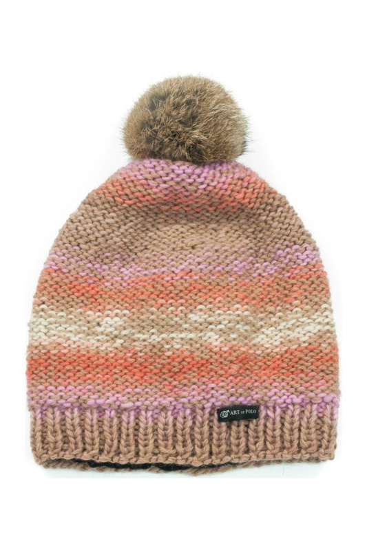 Polska czapka Happy Pompom