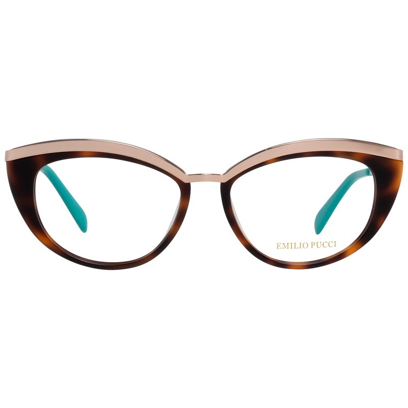 Okulary PUCCI EP5092-52056. EYEGLASSES, Kolor brązowy. Kobieta.