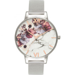 Zegarek OLIVIA BURTON OB16MF09. Kwarcowy, Kolor biały. Kobieta.