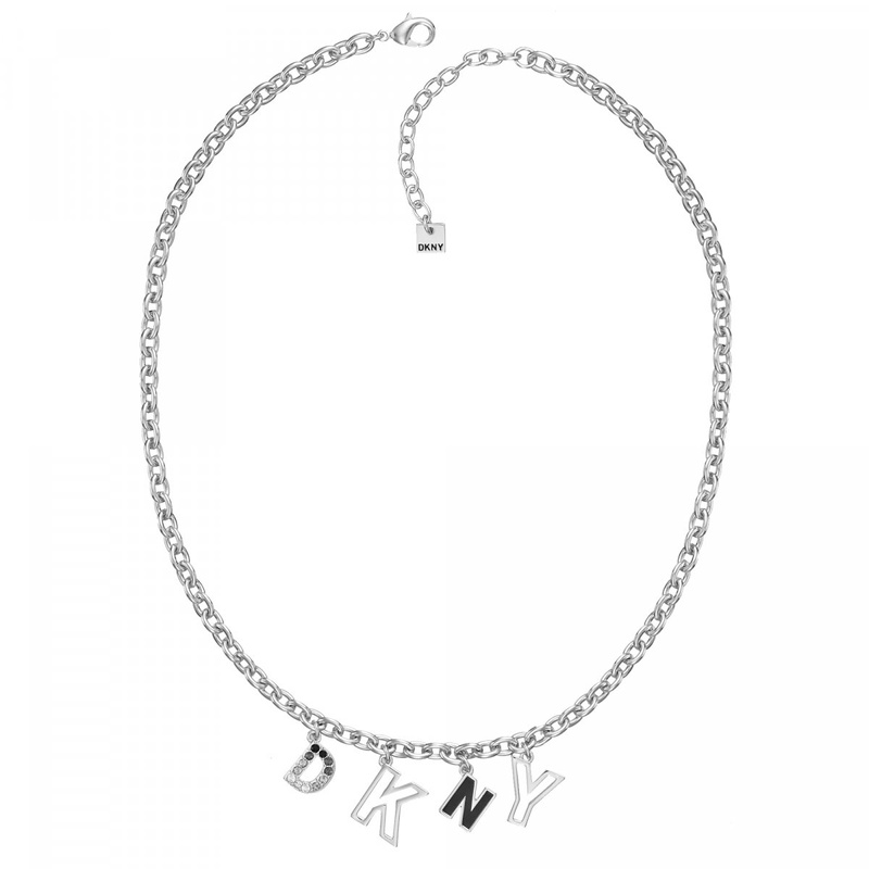 Biżuteria DKNY 5520043. Naszyjnik, Kolor szary. Kobieta.