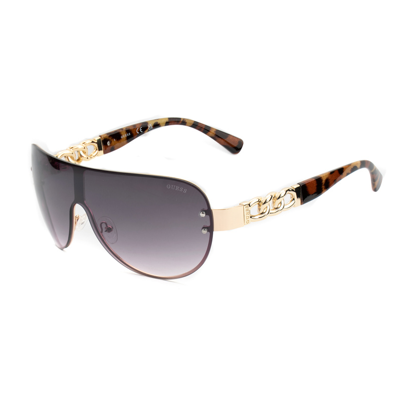 Okulary GUESS GO00037-0032A. Okulary przeciwsłoneczne, Kolor złoty. Kobieta.