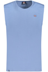 NORWEGIA 1963 MĘSKI NIEBIESKI TANK TOP