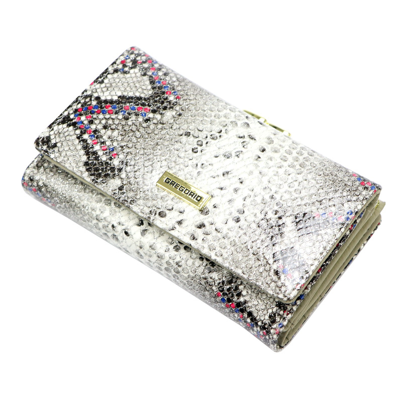 Skórzany damski portfel Gregorio VL-108