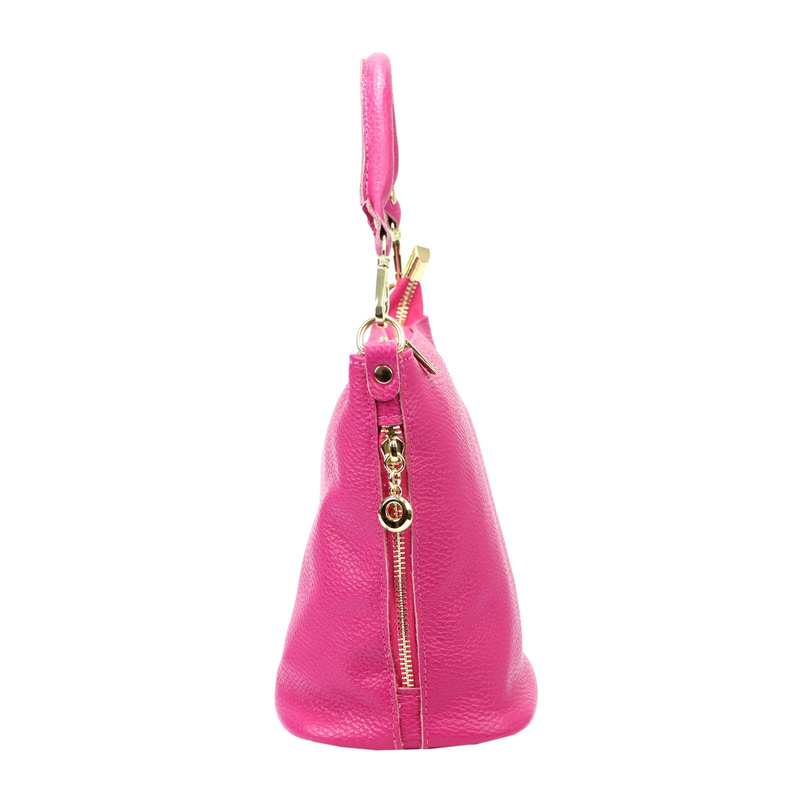 Patrizia damska torebka na ramię skóra naturalna torba z kieszenią