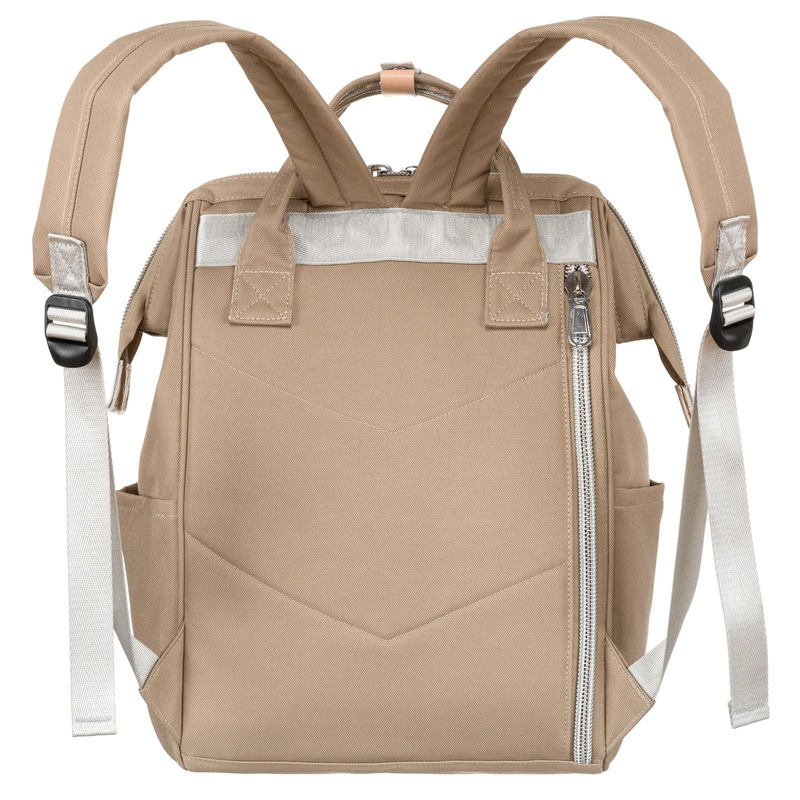 Damski plecak z tworzywa Peterson PTN BETA KHAKI