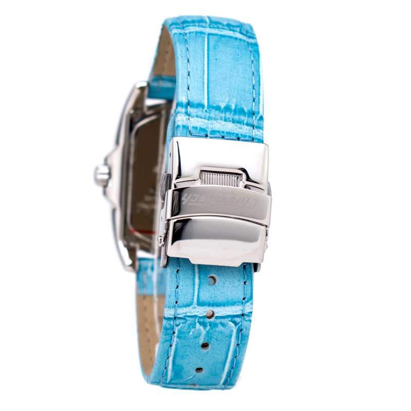 Zegarek CHRONOTECH CT7220L-04. Kwarcowy, Kolor niebieski. Kobieta.