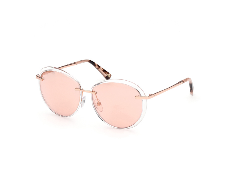 Okulary WEB EYEWEAR WE0297-5726Z. Okulary przeciwsłoneczne, Kolor przezroczysty. Kobieta.