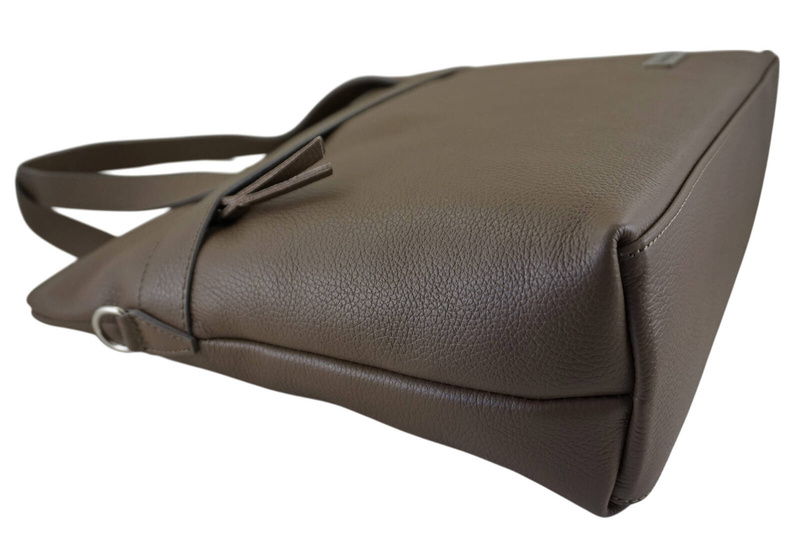 Torebka skórzana shopperbag na ramię Barberini's