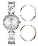 Zegarek GUESS GW0693L1. Kwarcowy, Kolor szary. Kobieta.