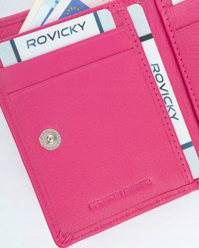 Skórzany męski portfel Rovicky R-23-17-LFN
