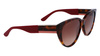 Okulary LACOSTE L985S-240. Okulary przeciwsłoneczne, Kolor brązowy. Kobieta.