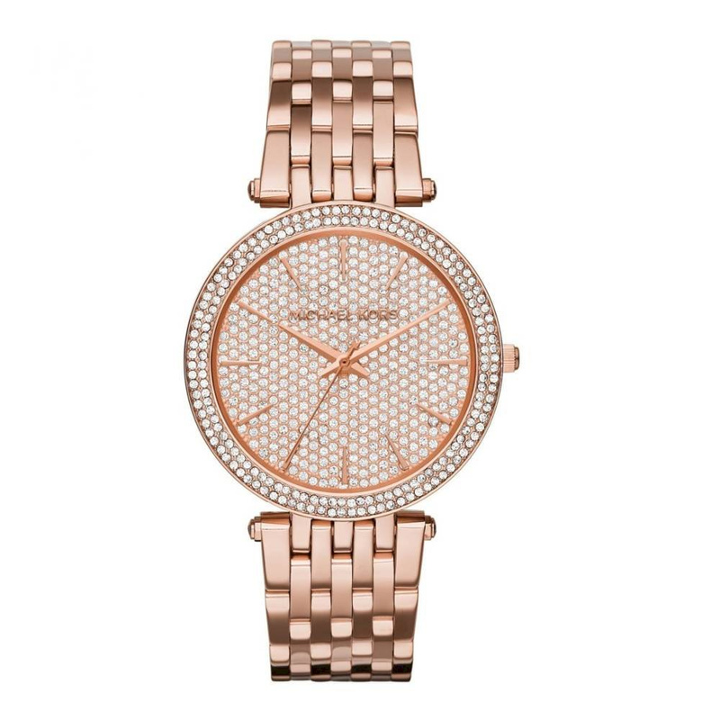 Zegarek MICHAEL KORS MK3439. Kwarcowy, Kolor różowy. Kobieta.