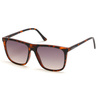 Okulary GUESS GF0222-5652F. Okulary przeciwsłoneczne, Kolor brązowy. Mężczyzna.