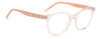 Okulary M MISSONI MMI011635JF21. Okulary, Kolor różowy. Kobieta.