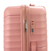 Mocna walizka damska z ABSu Pierre Cardin LEE01 PP02 102 x3 Z