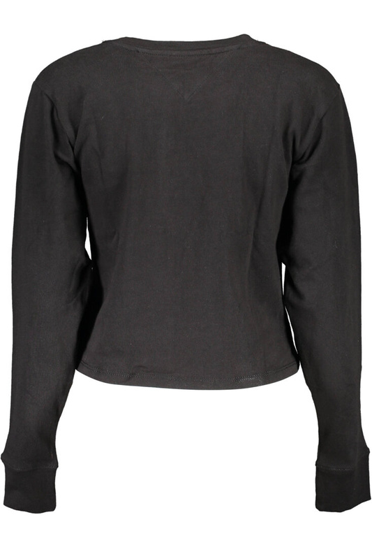 TOMMY HILFIGER T-SHIRT Z DŁUGIM RĘKAWEM DAMSKI CZARNY
