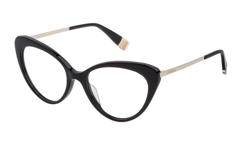 Okulary FURLA VFU400-520700. Okulary, Kolor czarny. Kobieta.