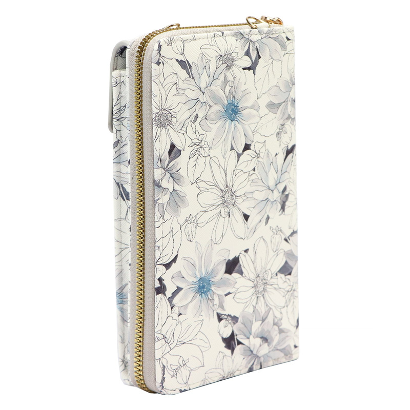 Damski portfel-torebka ze skóry eko od Cavaldi