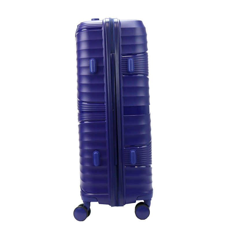 Jony zestaw trzech walizek podróżnych na kółkach z kosmetyczką ABS