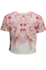 DESIGUAL T-SHIRT Z KRÓTKIM RĘKAWEM RÓŻOWY