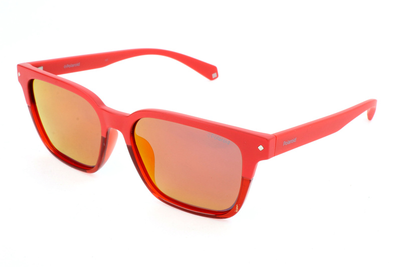 Okulary POLAROID PLD6044FS-C9A. Okulary przeciwsłoneczne, Kolor czerwony. Unisex.