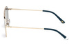 Okulary WEB EYEWEAR WE0207-28X. Okulary przeciwsłoneczne, Kolor złoty. Unisex.
