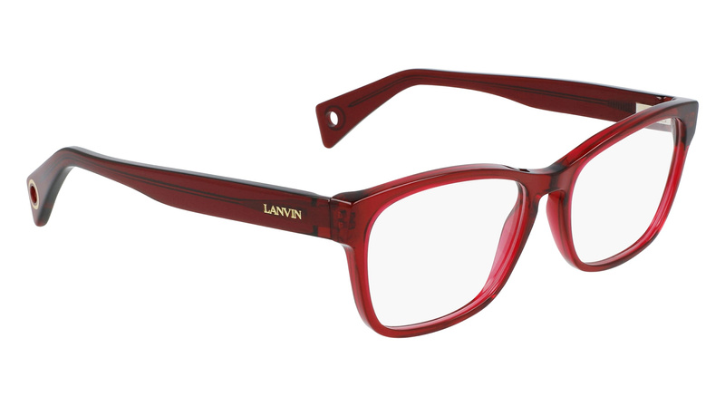 Okulary LANVIN LNV2603-600. Okulary, Kolor czerwony. Kobieta.
