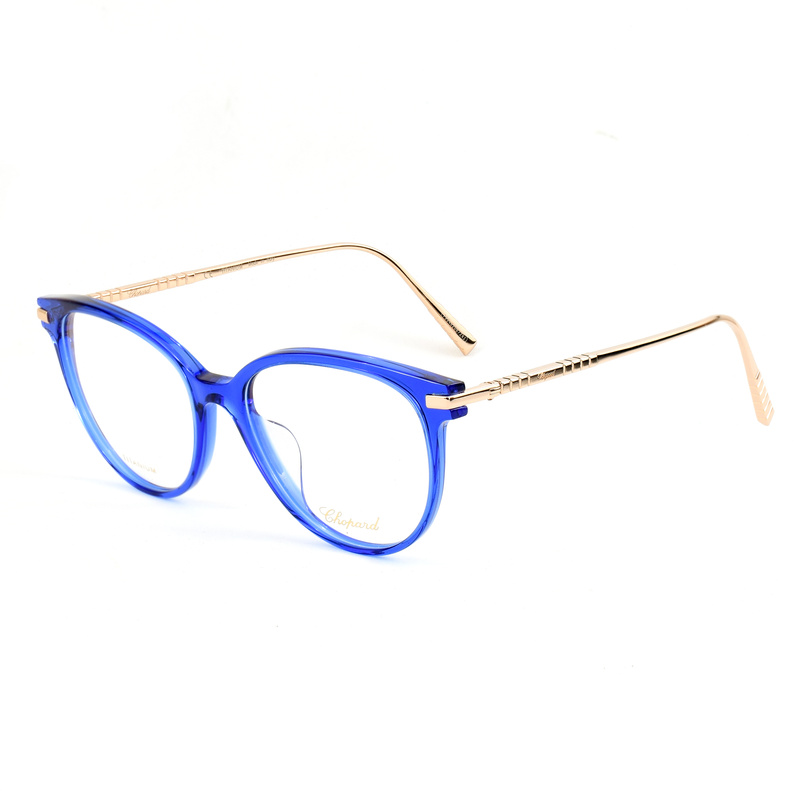 Okulary CHOPARD VCH298N52098M. Okulary, Kolor niebieski. Kobieta.