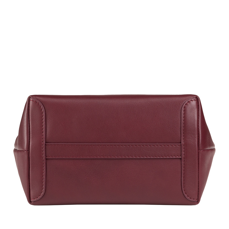 DUDU Mini torebka do ręki damska z łańcuszkiem listonoszka skóra naturalna