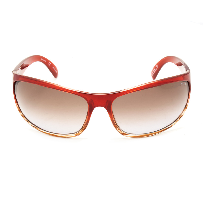 Okulary POLICE S1863M710ACN. Okulary przeciwsłoneczne, Kolor czerwony. Unisex.