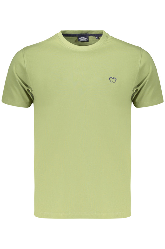 Szałwiowy T-shirt męski Baci & Abbracci BAM3381